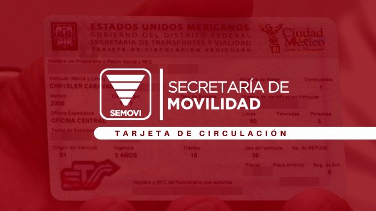 Cómo renovar la tarjeta de circulación de Simovi en Ciudad de México